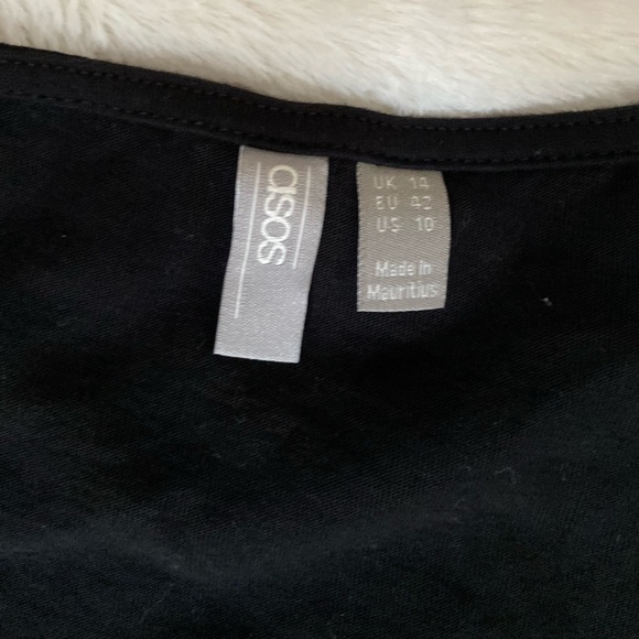 ASOS black button down dress - Picture 6 of 6